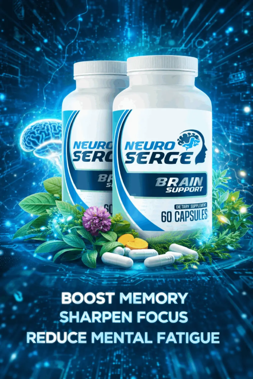 Neuro Serge memory support improves focus, recall, and mental clarity, helping you remember names, appointments, and daily tasks