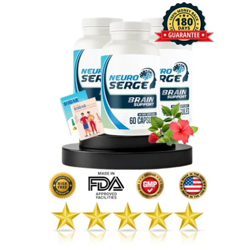 Neuro Serge brain supplement for focus, memory, and mental energy